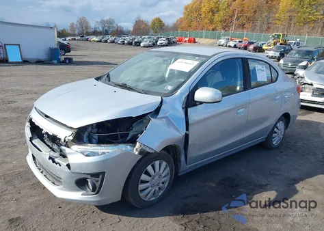 2019 Mitsubishi Mirage G4 Es from USA, damaged, VIN ML32F3FJ0KHF08021